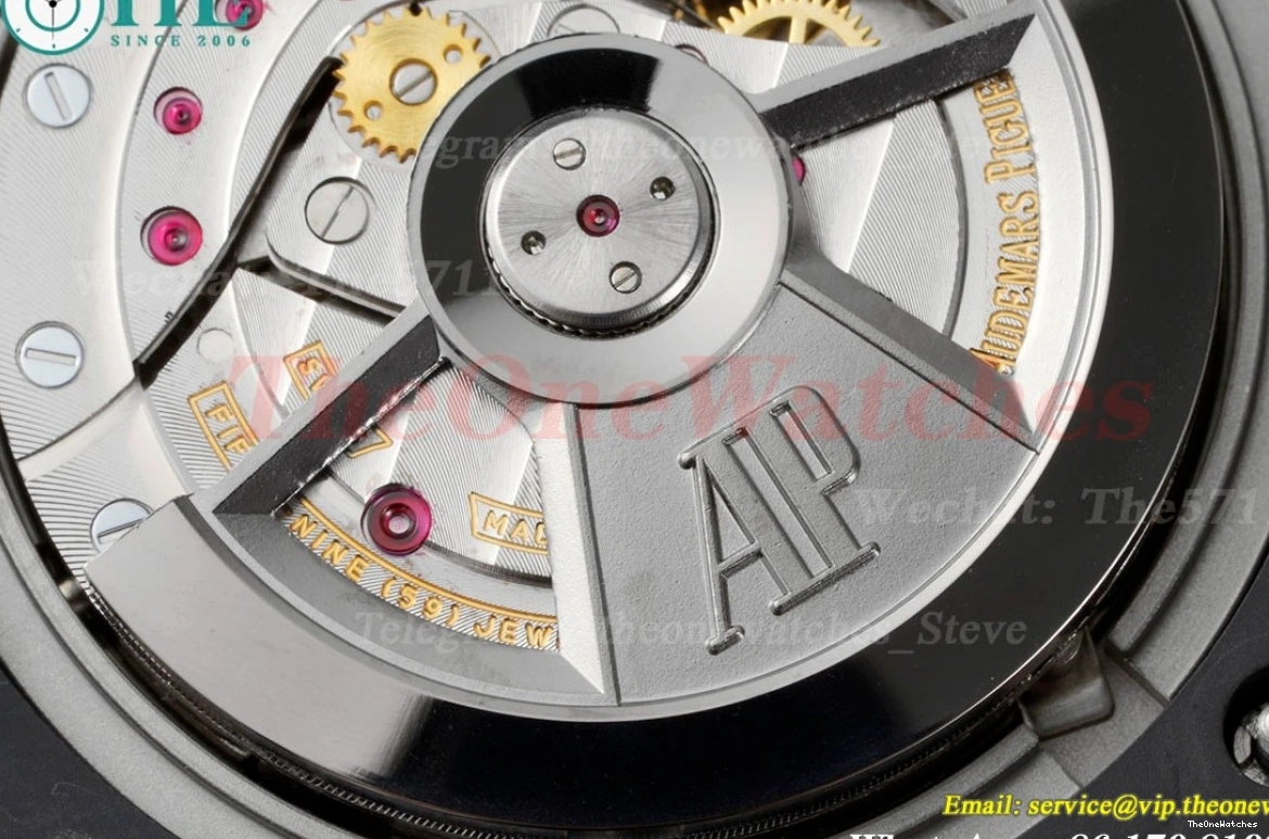 Ceramic Green A3126 2020 44mm Royal Offshore Oak RSF Dial RU 0411